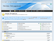 Tablet Screenshot of board.fkk-web.com